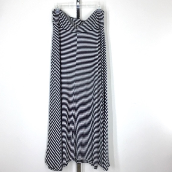 Love Nation Striped Maxi Skirt - Picture 7 of 12